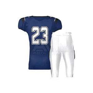 Custom American Football Uniform Set Sublimation Football Jersey & Pants Breathable Training Game <b>Kit</b> OEM ODM Manufacturer - Product Image 2