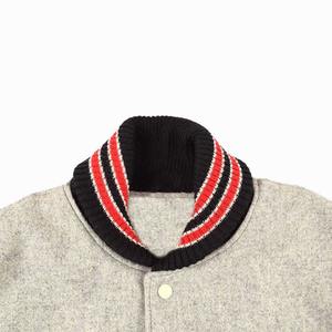 Vestes universitaires en laine pour hommes, style nouveau, personnalisées, manches longues, imperméables, respirantes, vente en gros, service OEM, vente chaude - Product Image 3