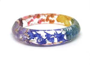 MOON Jewelry Resina Acrílico Pulsera Brazalete Exagerado Deslumbrante Multicolor Ancho Irregular Cuadrado Acrílico Pulseras para Mujeres - Product Image 5