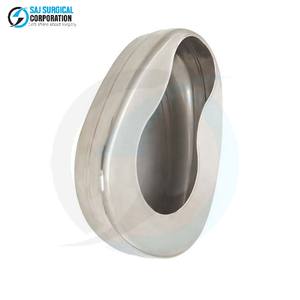 Couvercle de bassin de lit manuel en acier inoxydable Instrument creux Conception à dessus ouvert Certifié CE pour un nettoyage rapide et facile des salles d'hôpital - Product Image 2