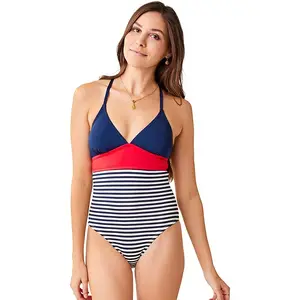 Summer Beachwear High Quality Women Hot Sexy One Piece Fitness Competition Swimsuit Bathing One Piece Bikini