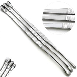 Cuchara de cistotomía de vesícula biliar de alta calidad, instrumento veterinario alemán de acero inoxidable de Surtechs International - Product Image 3