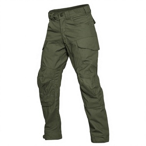 Pantalon cargo vert olive pour homme, séchage rapide, respirant, tissu Oxford, coupe classique, randonnée, pêche, extérieur - Product Image 3