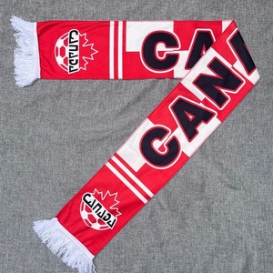 Bufandas, Cinturones, Gorras y Gorros con Banderas de Canadá y 47 Equipos para 2026, 150x90cm, Personalizables, Accesorios de Regalo para Aficionados al Fútbol - Product Image 3