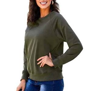 Streetwear mujer Sudadera con capucha pulóver cuello redondo invierno ajuste suelto transpirable 100% algodón chica gimnasio Fitness sudaderas - Product Image 3