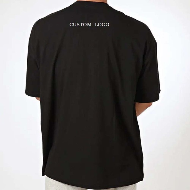 Customized Printing Brand Logo Private Label Soft O-Neck T Shirt Custom Logo Cotton Mens T Shirt