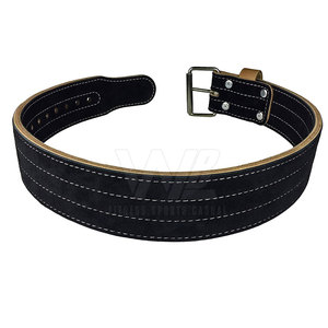 Ceinture de musculation de haute qualité, épaisseur 8-15 mm, soutien du dos/du bas du dos, logo personnalisé, fermeture antidérapante, cuir robuste pour la remise en forme - Product Image 1