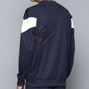 Sweat-shirt unisexe d'hiver personnalisé avec logo brodé, en mélange de coton de haute qualité, polaire écologique - Product Image 2