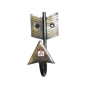 Modern Style Anchor Hand Forged Iron Cloth Coat <b>Wall</b> Hooks <b>Hangers</b> Heavy Duty Cast Iron Metal <b>Wall</b> <b>Mounted</b> (140x65x65mm) - Product Image 1