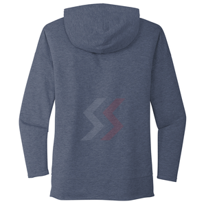 เสื้อสเวตเตอร์คอกลมแขนยาวโอเวอร์ไซส์สำหรับผู้หญิงเสื้อสเวตเชิ้ตลำลองแบบธรรมดามีฮู้ดแบบสวมหัวสำหรับผู้หญิงแฟชั่นใหม่ - Product Image 6