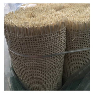 Venta caliente natural, rollos de ratán de tejido blanqueado, correas de caña de ratán hexagonales semiblanqueadas para muebles y artesanías - Product Image 1