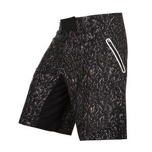 Vêtements d'arts martiaux mixtes à impression numérique rétractable pour adultes Faites votre propre short Mma Impression personnalisée Short de boxe Satin Gym - Product Image 3