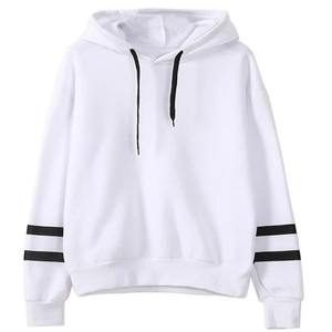 Nueva Sudadera con capucha de otoño para mujer de manga larga estilo perezoso Top Diario a rayas Slim Fit sudaderas Color sólido versátil Casual sudaderas con capucha - Product Image 5
