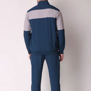 Ensemble survêtement tendance pour homme, veste coupe-vent en polyester et pantalon, design personnalisé, fermeture éclair intégrale, veste coupe-vent en nylon - Product Image 2