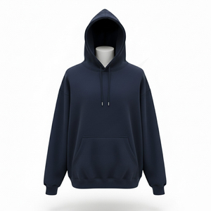 Bulk Men Hoodies Pullover Fleece Heavyweight <b>Plain</b> <b>Sweatshirts</b> Custom OEM Wholesale Factory Supplier - Product Image 2