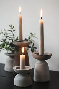 Pure wooden candle stand <b>holder</b> Wooden Light <b>Holder</b> Set Handcrafted Wooden <b>Tealight</b> Candle <b>Holder</b> - Product Image 3