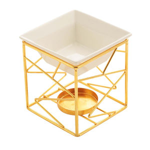 Lot de 2 récipients à cire dorée pour le rangement de la maison et de Noël Idéal pour l'intérieur et l'extérieur - Product Image 3