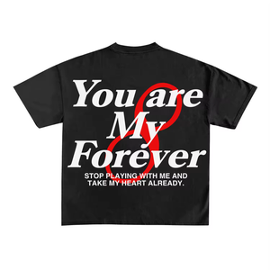 เสื้อยืดผ้าฝ้าย240กรัมแขนสั้นคอกลมแขนสั้นสำหรับผู้ชายเสื้อครอปแบบออกแบบได้ตามต้องการความยาวฮิปฮอป DTG - Product Image 2