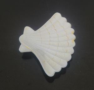 Estatuilla de concha de mar de Color mármol de concha de aluminio de calidad superior plato Artificial Premium temático de playa decoración del hogar atenta - Product Image 3