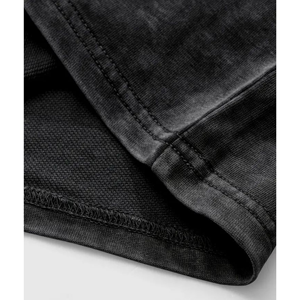 T-shirt unisexe de luxe délavé, 100% coton, délavé à l'acide, vintage, délavé à la pierre, décontracté, pour la salle de sport - Product Image 5