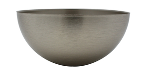 Roseta esférica metálica satinada en níquel de 100 mm. (Koala H038124) - Product Image 1