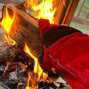 Guantes de Seguridad para Soldadura, Puño Largo, Resistentes a Cortes Mecánicos, Antivibración, Antideslizantes, Anti-Calor, Transpirables/Comodidad - Product Image 2