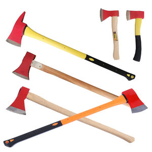 Hache de pompier en acier à haute teneur en carbone, durable, avec manche en bois/fibre, couleur rouge, garantie 1 an, longueur totale 36-90 cm, prix de gros - Product Image 5