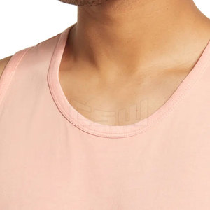 Venta al por mayor Tank Top Fitness Wear Loose Fit Chaleco deportivo sin mangas Tank Top Peso ligero Hombres Tank Top - Product Image 5