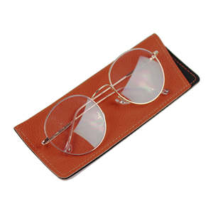 Étui à lunettes de soleil en cuir PU personnalisé OEM, léger, protecteur, sac de rangement pour lunettes, vente en gros, mode, étui à lunettes de soleil en cuir PU personnalisé - Product Image 3