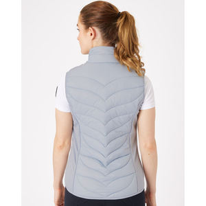Custom Logo Women's Quilted Vest | <b>Thermal</b> Riding <b>Gilet</b> for Training | Factory Direct Bulk Order - Product Image 4