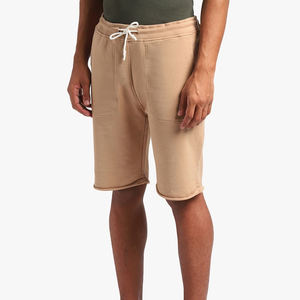 Pantalones cortos cómodos para hombre, cintura elástica, bolsillo, venta al por mayor, pantalones cortos informales de algodón estampados, logotipo personalizado, entrenamiento atlético, gimnasio - Product Image 3