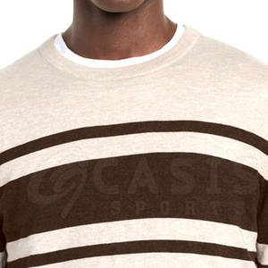 เสื้อสเวตเตอร์สำหรับผู้ชาย, เสื้อสเวตเชิ้ตระบายอากาศได้ดีสีพื้นสำหรับฤดูหนาว - Product Image 4