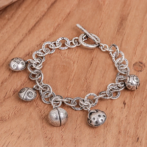 Bracelet à breloques en argent fait à la main en argent sterling 925 Boho Dainty Jewelry Idée cadeau Prix en gros Bijoux de mode - Product Image 3