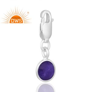 Superventas 925 plata esterlina Natural Aventurina amatista cuarzo piedra preciosa colgante joyería personalizada para mujer regalo para ella - Product Image 3