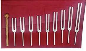 ชุดส้อมเสียงโซลเฟจิโอ - 9 ชิ้น - เหมาะสำหรับการบำบัดด้วยดีเอ็นเอ, จักระ... - Product Image 3