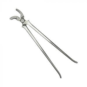 Fers à cheval à forger Outil maréchal-ferrant à mâchoire incurvée pour le serrage des ongles en fer à cheval et le soin des sabots | Fournitures de maréchal-ferrant - Product Image 3