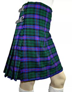 New Scottish Highland Unisex Utility Sports Traditional Solid Washed Adjustable Natural Waistline Classic Casual Kilts TRI-1823 - Product Image 2