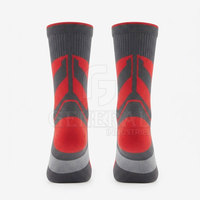 Chaussettes de cyclisme d'hiver pour hommes, pour VTT, sport de montagne, respirantes, écologiques, extensibles, personnalisées, pour le trail et les activités sportives en plein air.