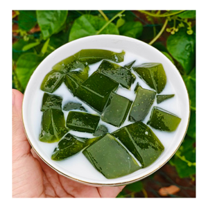 HOJA DE JELLY DE HIERBA VERDE-LA SUONG SAM Origen en Vietnam para hacer postre de pudín de gelatina de hierba verde con precio barato - Product Image 4