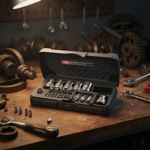 Jeu de douilles et embouts Torx Facom 21 pièces 1/4'' et 1/2'' - Jeu d'embouts et douilles de haute qualité - Product Image 3