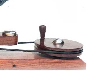 Fil grande boule enrouleur et dessus de table Swift Crochet porte-parapluie tricot à la main outils d'enroulement laine palissandre et Swift - Product Image 3