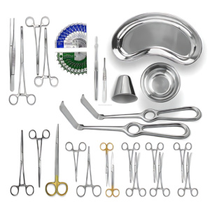 Juego de Instrumentos Quirúrgicos Manuales de Alta Calidad de 27 Piezas, con Logotipo Personalizado, de Acero Inoxidable, Autoclavables, con Certificación CE e ISO, Venta al Por Mayor - Product Image 2