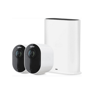 Cámara de seguridad inalámbrica para el hogar con foco, compatible con Smart Hub, visión nocturna en color, audio bidireccional - Product Image 1