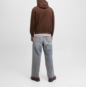 Venta al por mayor ropa de calle personalizada de gran tamaño de peso pesado en blanco liso sudaderas con capucha Logotipo de impresión de soplo personalizado para el invierno - Product Image 1