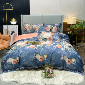 Juego de Ropa de Cama 100% Algodón, Diseño Jacquard, Múltiples Estampados, Funda Nórdica, Sábanas, Venta al Por Mayor, Personalizable, Fábrica de Guangzhou - Product Image 5