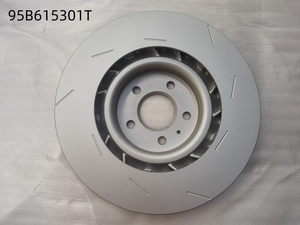 Disque de frein en céramique carbone entièrement revêtu et percé, <span class=keywords><strong>prix</strong></span> de gros, OEM 95B615301T pour PORSCHE MACAN (95B) [2014-] - Product Image 1