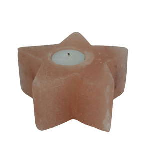 หิมาลายันเทียนทีไลท์ทรงสี่เหลี่ยม3รูทรงสี่เหลี่ยมมีหิมาลัยเรืองแสงเชิงเทียนเกลือสีชมพูหิมาลัย - Product Image 3