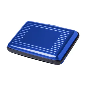 Porte-cartes de visite personnalisé en aluminium, ensemble cadeau gadget - Product Image 5