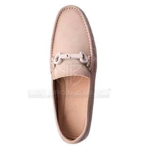 รองเท้าโลฟเฟอร์เนื้อนุ่มสำหรับผู้ชายรองเท้าโลฟเฟอร์แบบอิตาลีใส่สบายน้ำหนักเบาทำมือหรูหรา - Product Image 5