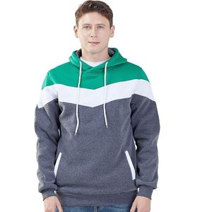 เสื้อฮู้ดผู้ชายเสื้อสเวตเตอร์ผ้าฝ้ายเสื้อฮู้ดโอเวอร์ไซส์ - Product Image 4